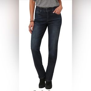 Democracy Women's Petite Ab Solution Straight Leg 12P NWOT